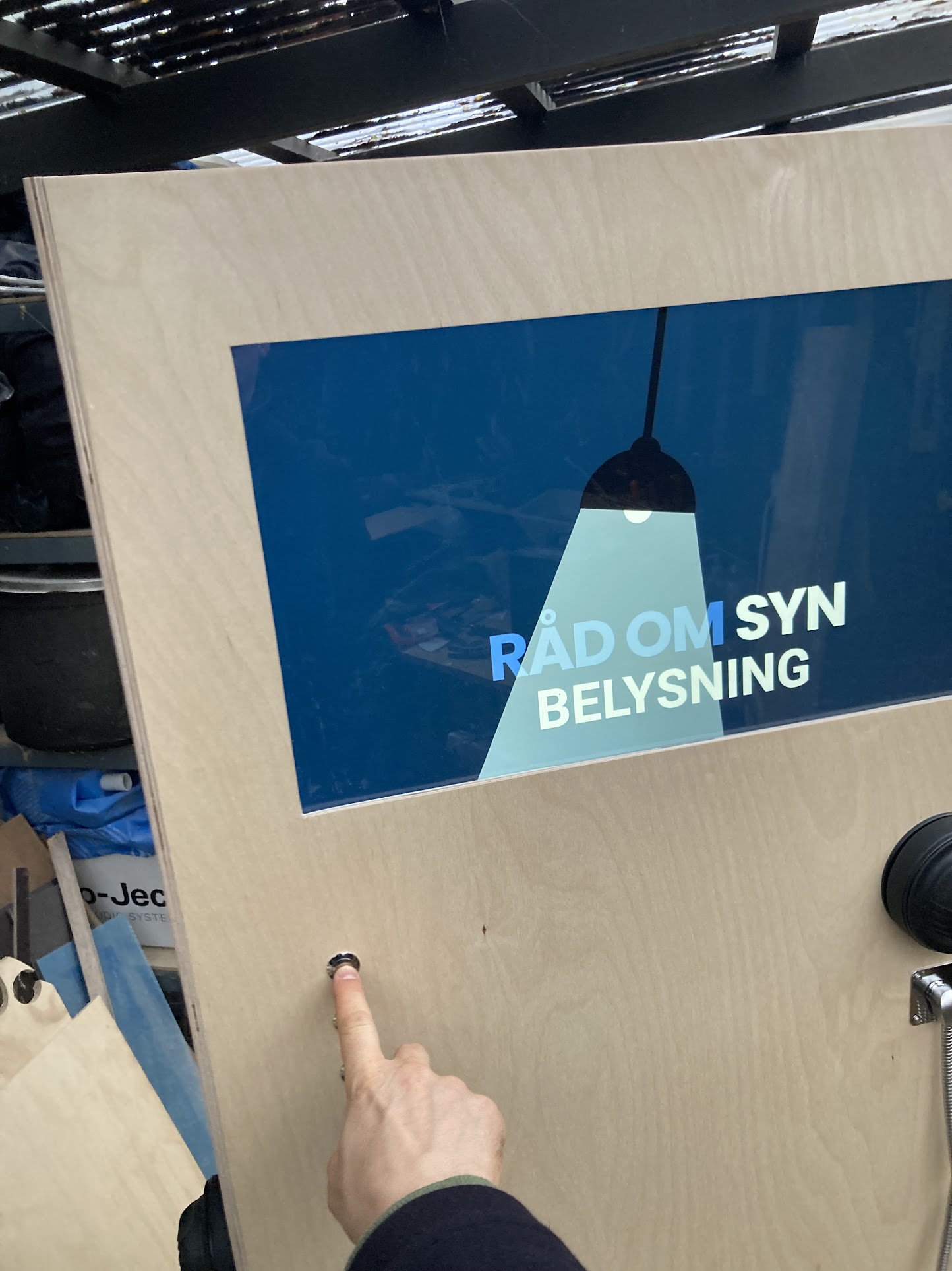 AV Kiosk for VELUX Fondens SynsExpo