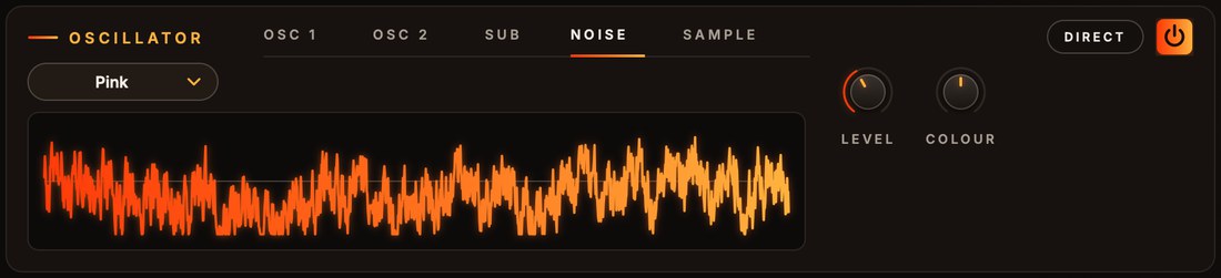 The Noise tab