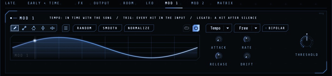 The MOD 1 page