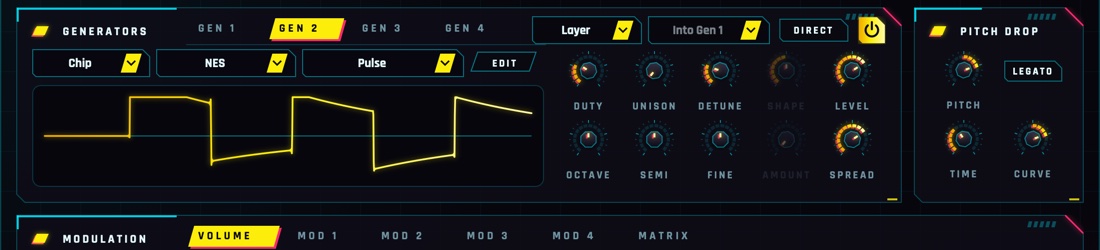 A generator set to Chip