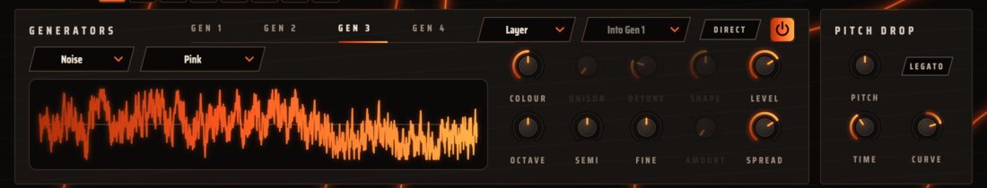 A generator set to Noise
